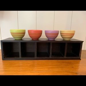 Starbucks tea set with storage box